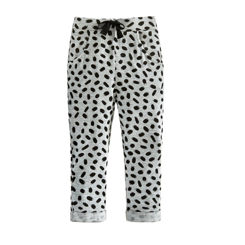 Toddler Girl Legging Pants Leopard Spotted Gray Black Halloween Costume NWT